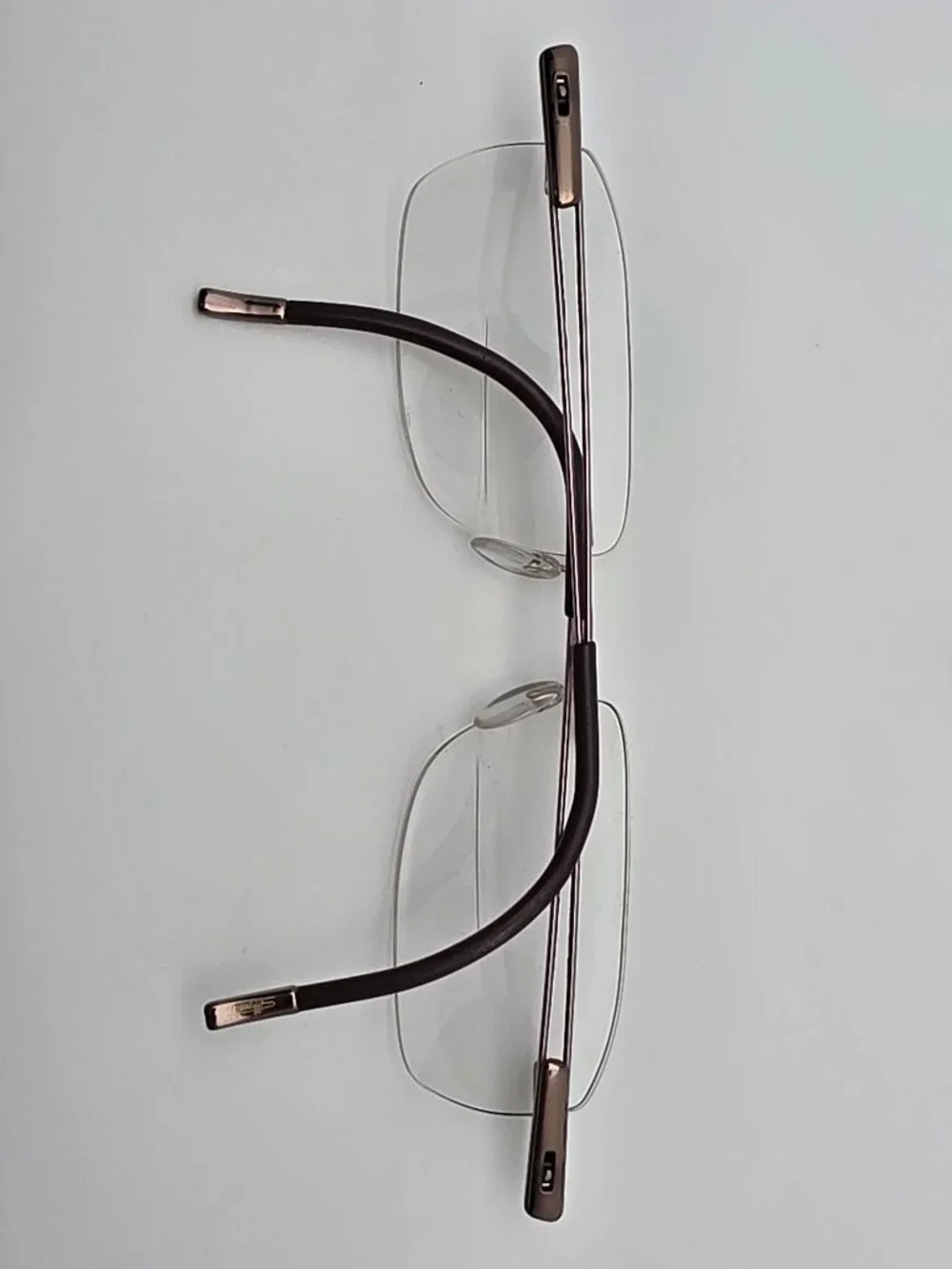 Silhouette 7661 40 6056 Spring Blossom Titanium Rimless Eyeglasses Frame w/ Case